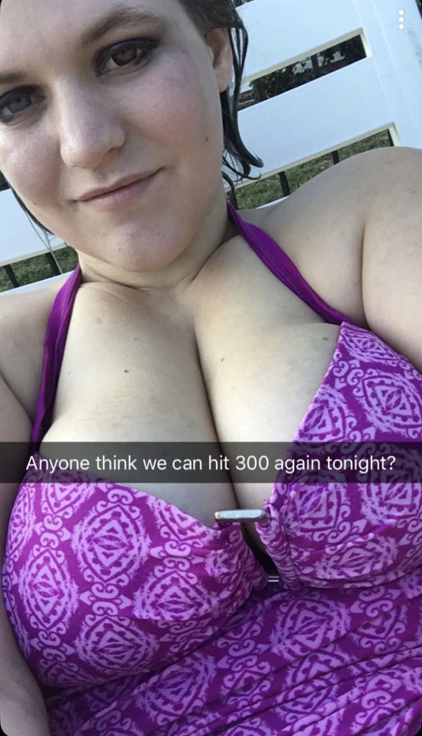 Ugly pig with some decent knockers from Snapchat back in 2017 #oQDER289